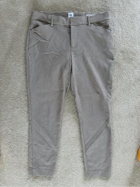 GAP Tailored Micro-Check Pants